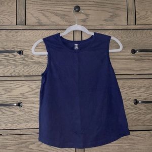 navy blue tank top